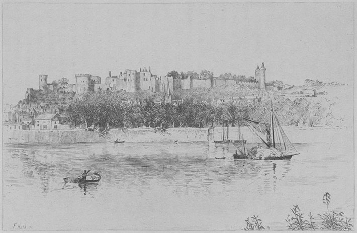 TOUR COUDRAY-CHINON in Joan of Arc book by Gower