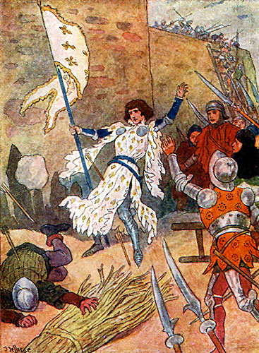 Cover for Andrew Lang's The Story of Joan of Arc