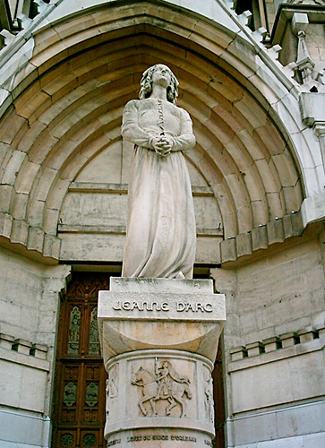 Statue of Joan of Arc in Marseille, France