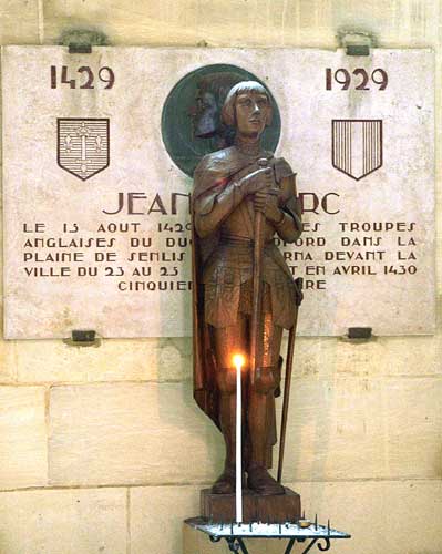 Joan Of Arc Maid Of Heaven Statue Of Joan Of Arc With 1429 1929 Anniversary Sign 3131